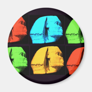 Imã Colagem de Sfinge