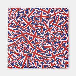 Imã Colagem de Union Jack