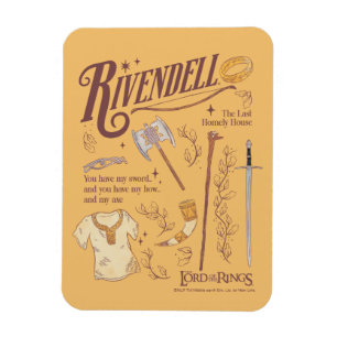 Ímã Colagem Gráfica Aquarela RIVENDELL™