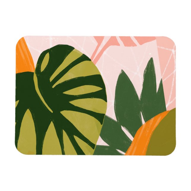 Ímã Colagem Selva I (Horizontal)