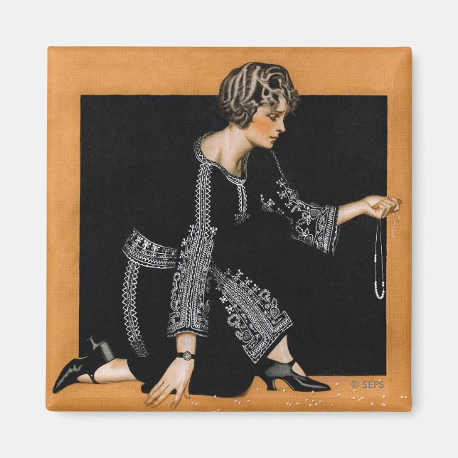 Imã Colar das Pérolas Quebradas (Frente)