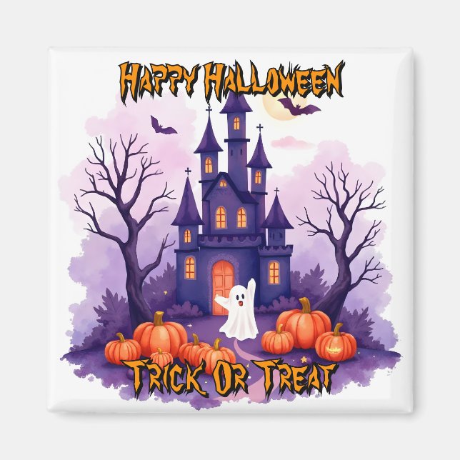 Imã Coleção Assustadora de Halloween Popular Fofa (Frente)