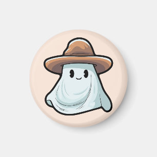 Imã Coleção Baby Boo Cowboy Ghost Halloween