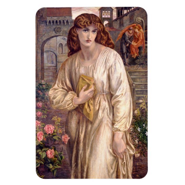 Ímã Coleção de Artes de Foto Rossetti Beatrice CC0544 (Vertical)