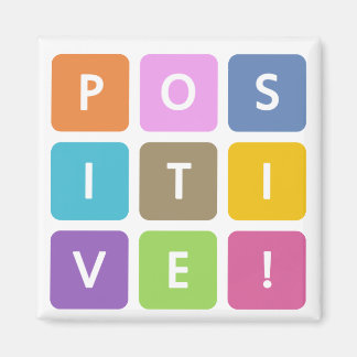 Imã Coleção de Cubos Positivos