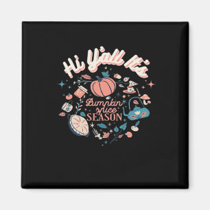 Imã Coleção de Épocas do outono Y'all It's Pumpkin S