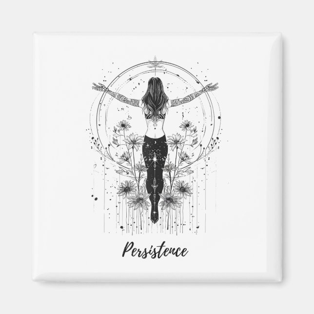 Imã Coleção de Estilo de Vida de Mantras Zen e Meditaç (Frente)