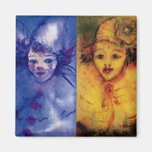 Imã COLEÇÃO DE FLORES / Bola Masquearde Veneziana