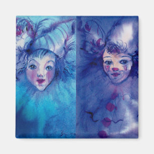 Imã COLEÇÃO DE FLORES / Bola Masquearde Veneziana