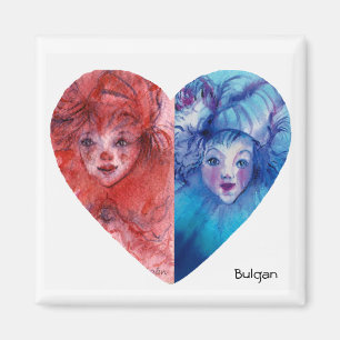 Imã COLEÇÃO DE FLORES / Bola Masquearde Veneziana