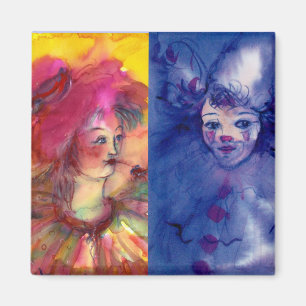 Imã COLEÇÃO DE FLORES / Bola Masquearde Veneziana