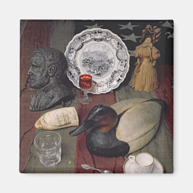 Imã Coleção de objetos, incluindo um copo (Frente)