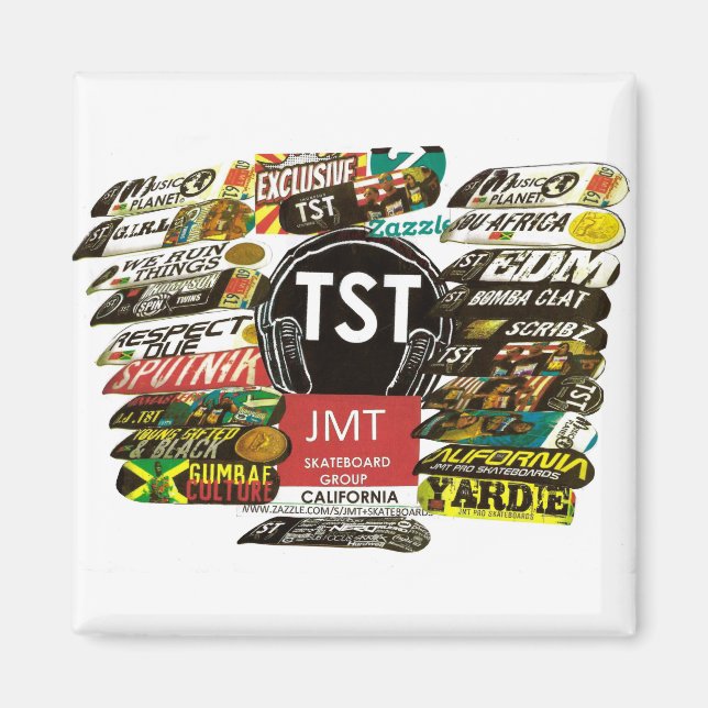 Imã Coleção de Skate TST Angel Merchandise (Frente)