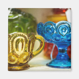 Imã Coleção de Vintage Glassware