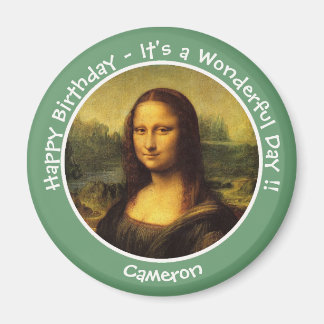 Imã Coleção do Partido Leonardo da Vinci Mona Lisa
