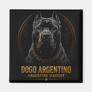 Imã Coleção Elite de Trabalho Dogo Argentino