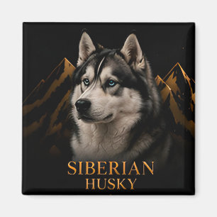 Imã Coleção Espírito do Norte do Husky Siberiano