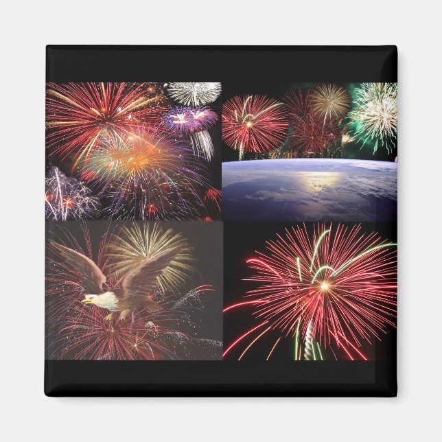 Imã Coleção Fireworks (Frente)