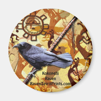 Imã Coleção KOKOPELLI RAVEN
