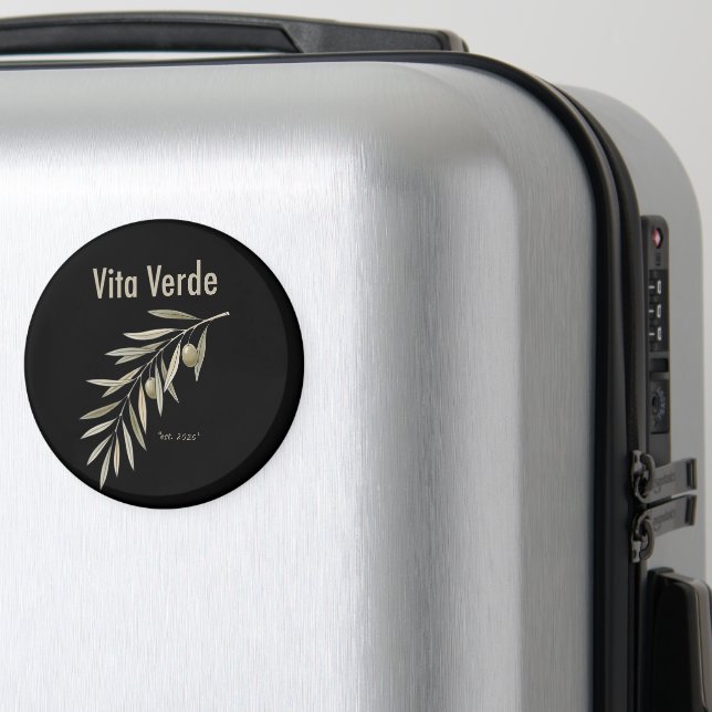 Imã Coleção Vita Verde Preta (In Situ (Luggage))