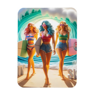 Ímã Coleção Waves & Wanderlust