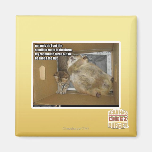 Imã Colega de quarto de gordura (Frente)