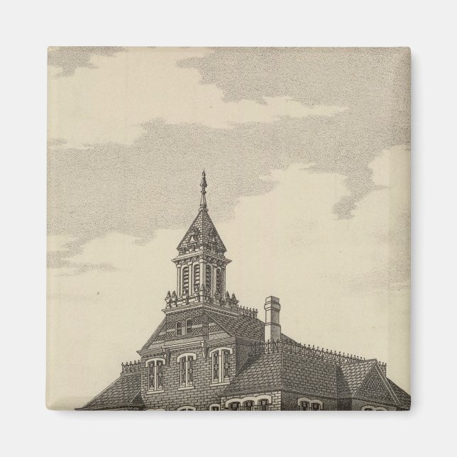 Imã Colégio Central Kansas (Frente)