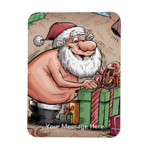 Ímã Coletânea Divertida do Papai Noel Safado de Natal