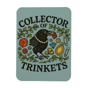 Ímã Coletor da Ilustração de Multidões de Trinquetes