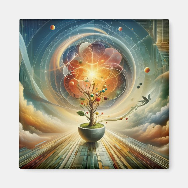 Imã Colheita Celestial (Frente)