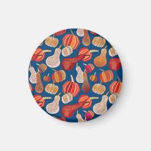 Imã Colheita de Ação de Graças: Arte de Abóbora