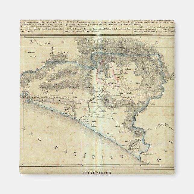 Imã Colima, México (Frente)