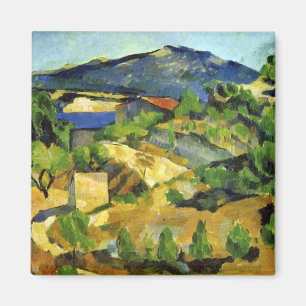 Imã Colinas da Provença Francesa - Paul Cezanne - c18