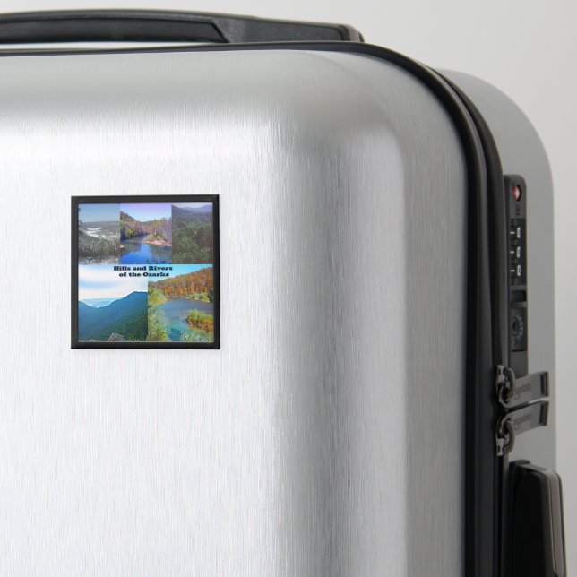 Imã Colinas e rios das Ozarks (In Situ (Luggage))