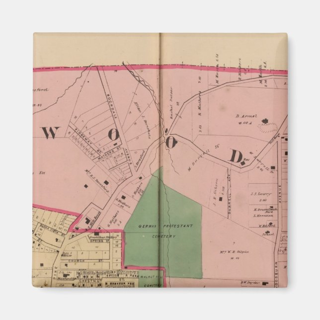 Imã Colinas Walnut, Ohio (Frente)