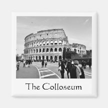 Coliseu Roma Itália Ímã de Viagem Souvenir