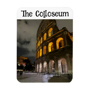 Ímã Coliseu Roma Itália - Marco Terrestre Arquitetônic