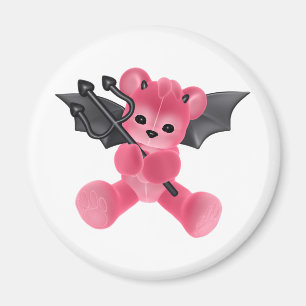 Imã ♥ Collectible do urso de ursinho do diabo do ♥