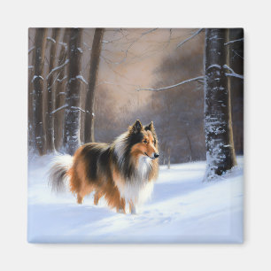 Imã Collie, deixa nevar o Natal