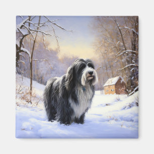 Imã Collie, deixe nevar o Natal