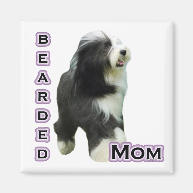 Imã Collie Mãe 4 - Magnet (Frente)