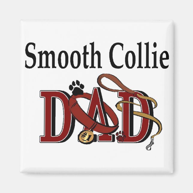 Imã Collie Smooth PAI Gifts (Frente)