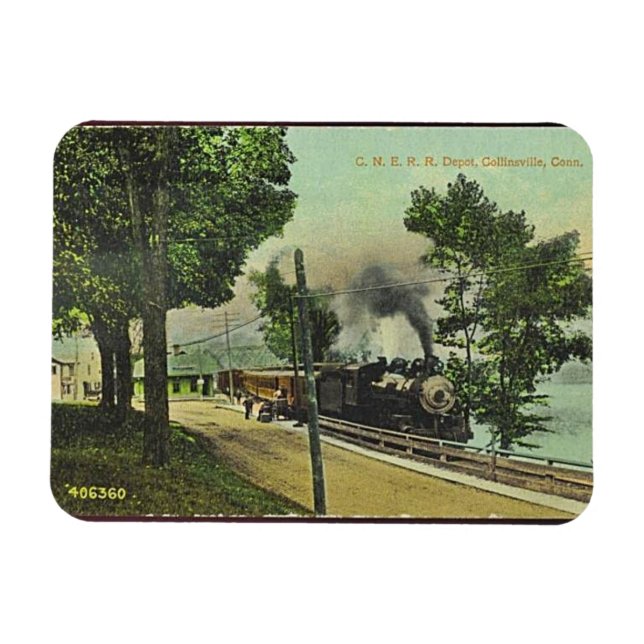 Ímã Collinsville Depot Magnet (Horizontal)