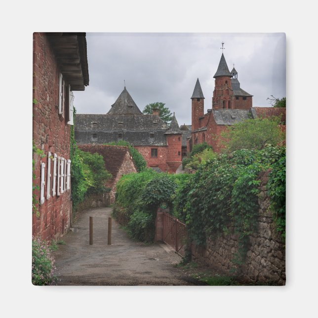 Imã Collonges-la-Rouge, o ímã vermelho da aldeia (Frente)