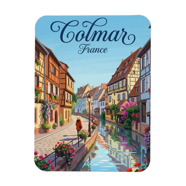 Ímã Colmar França (Vertical)