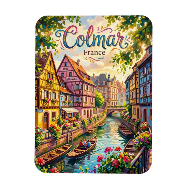 Ímã Colmar França (Vertical)