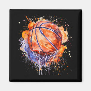Imã Colo de basquete de Trabalho de arte de Basquete c