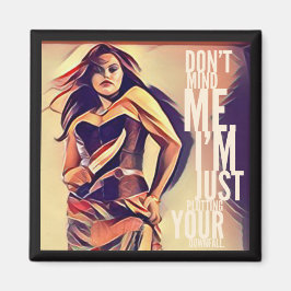 Imã Colocando sua queda