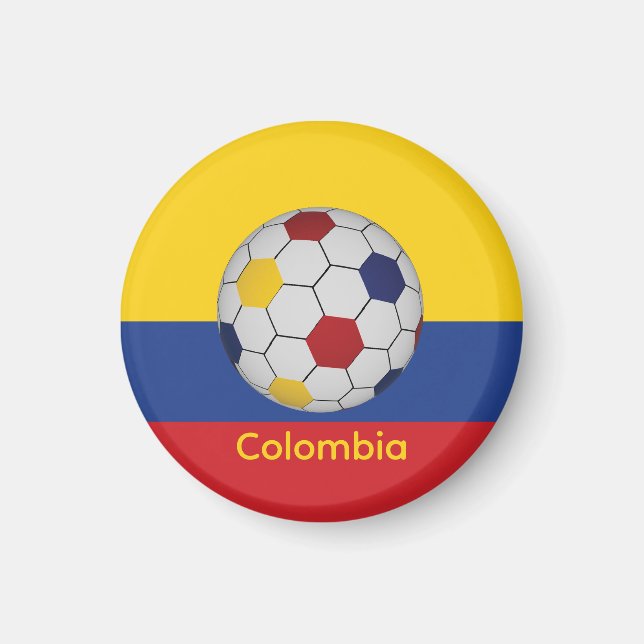 Imã Colômbia Futebol (Frente)