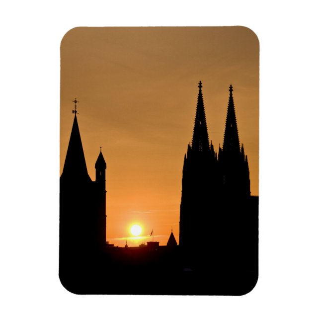 Ímã Colônia, Alemanha nascer do sol (Vertical)